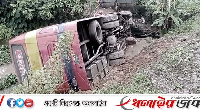 হবিগঞ্জের বাহুবলে দুই বাসের মুখোমুখি সংঘর্ষে নিহত ২
