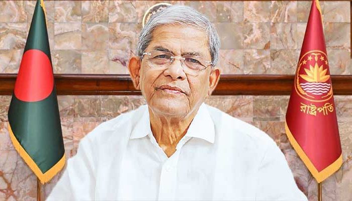 রাষ্ট্রপতি নির্বাচিত হলেন মির্জা ফখরুল