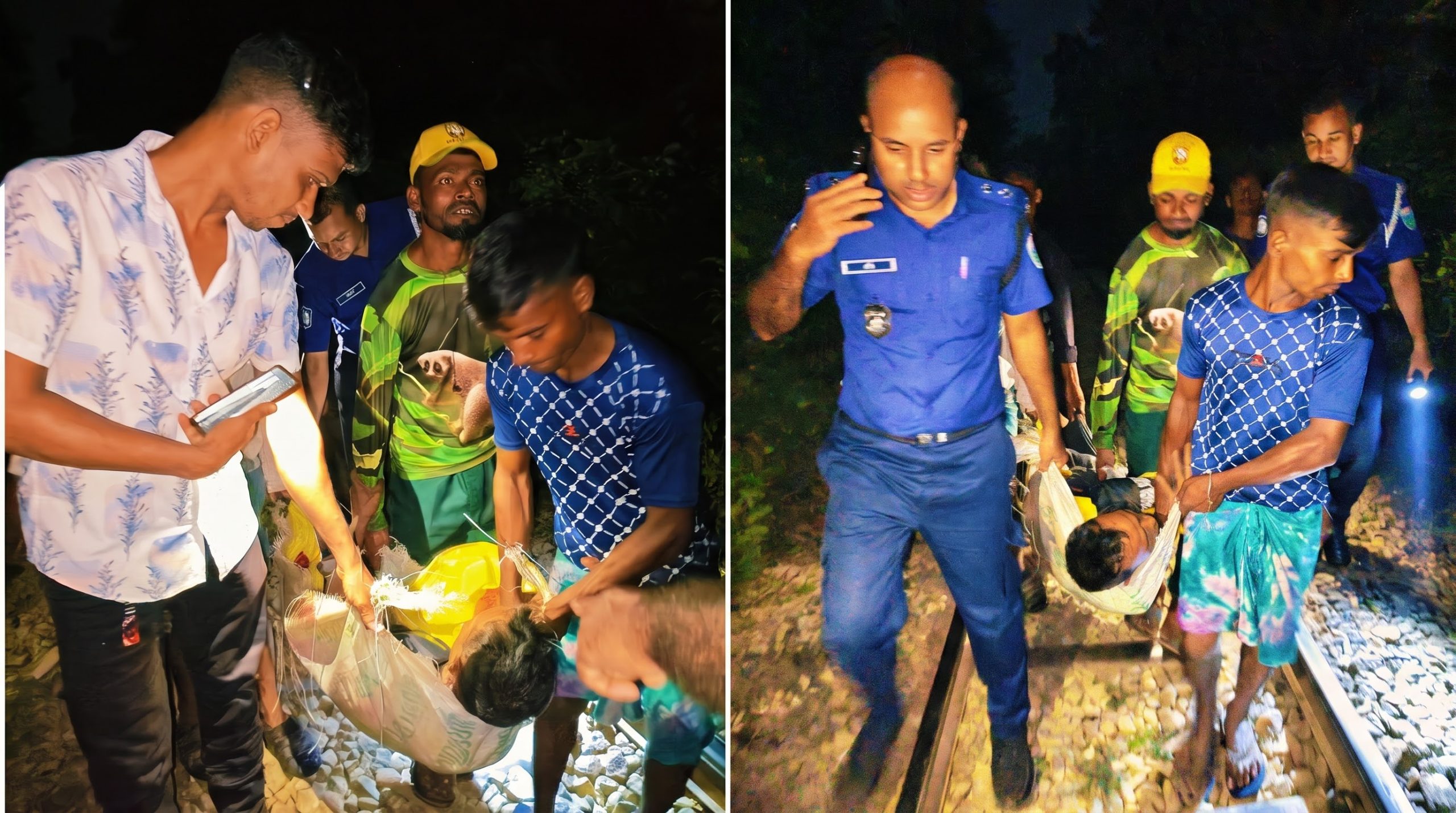 ট্রেনের ছাদ থেকে যাত্রীকে ফেলে দিল দুর্বৃত্তরা, আশঙ্কাজনক অবস্থায় উদ্ধার