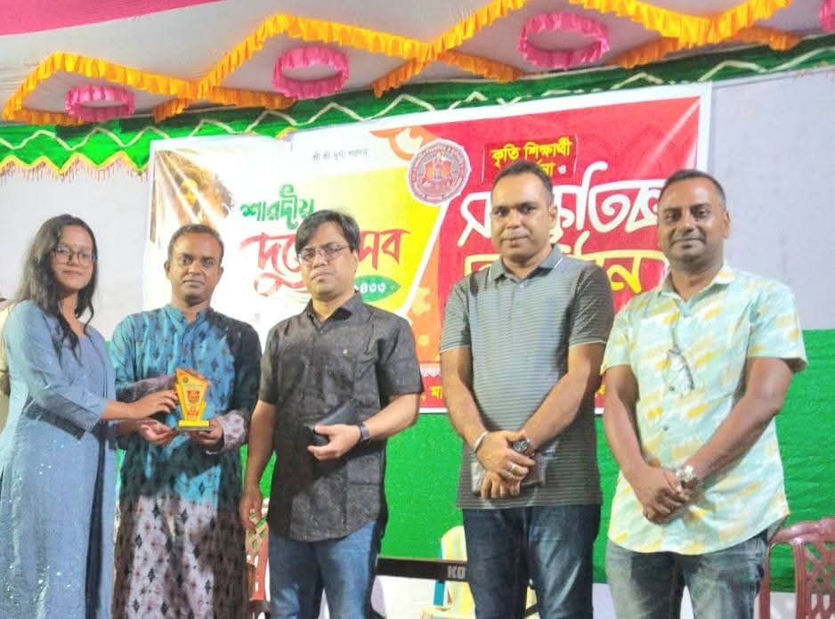 কমলগঞ্জে মাধবপুর শিববাজার মণ্ডপে কৃতি শিক্ষার্থী সংবর্ধনা ও সাংস্কৃতিক অনুষ্ঠান সম্পন্ন